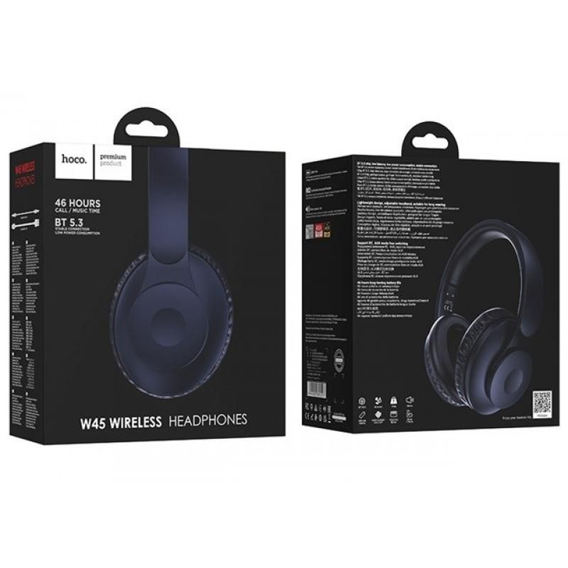 Hoco W45 Enjoy Bluetooth Headset Blue