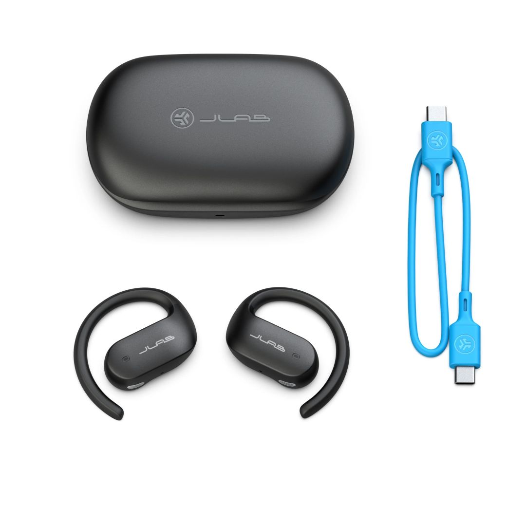 JLab JBuds Open Sport 2 TWS Headset Black