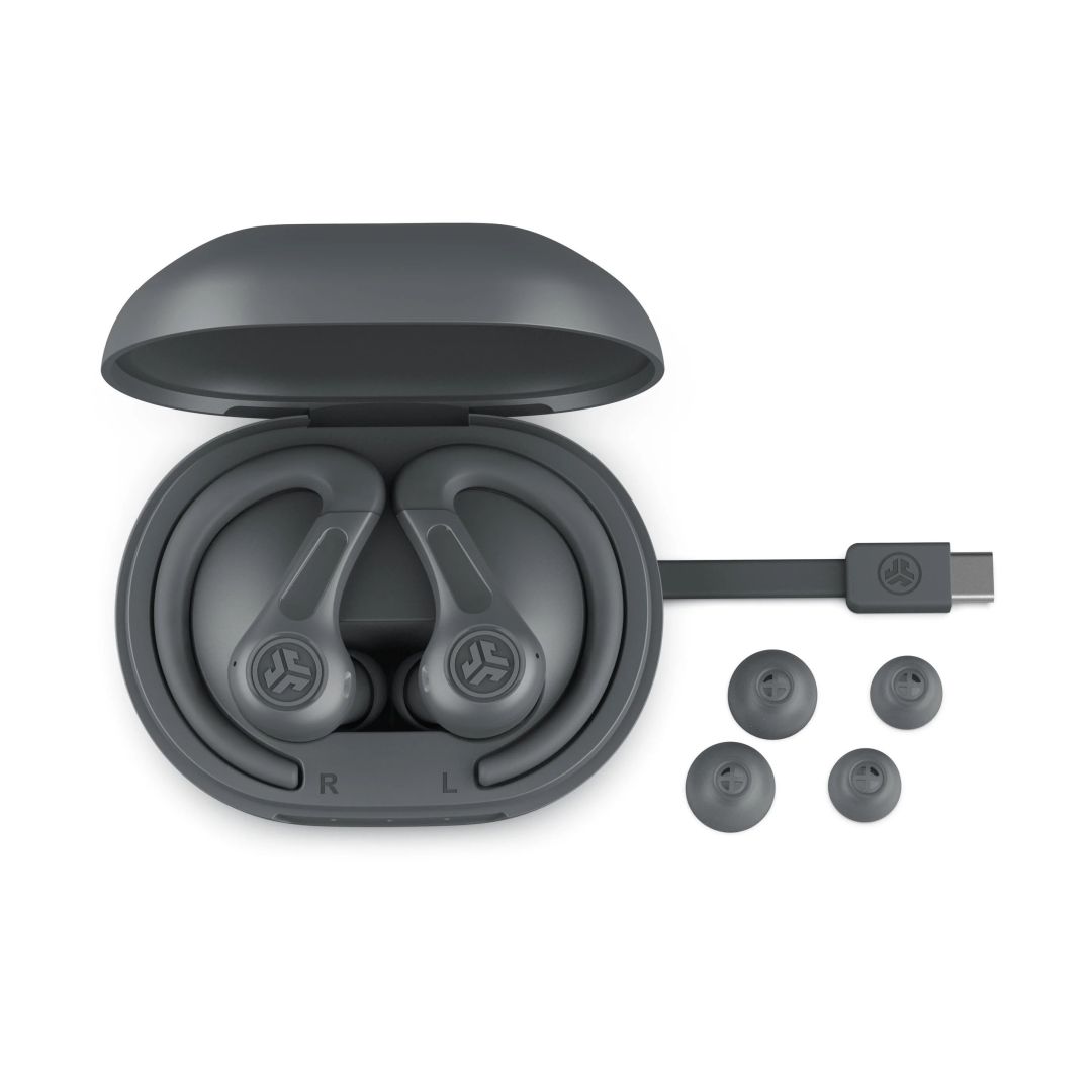 JLab JBuds Sport ANC 4 TWS Bluetooth Headset Graphite