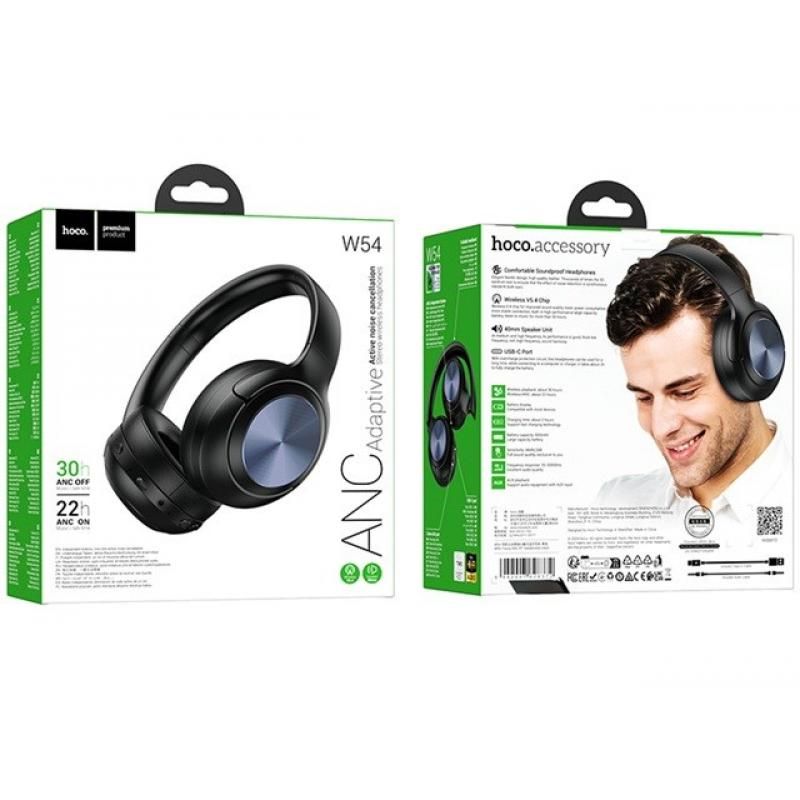 Hoco W54 Young Bluetooth Headset Black