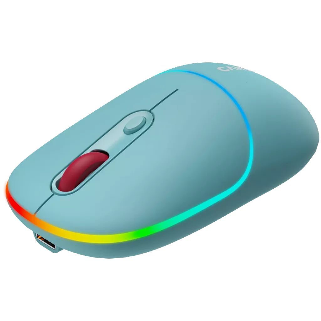 Canyon MW-22 Dual Band RGB Wireless Mouse Dark Cyan