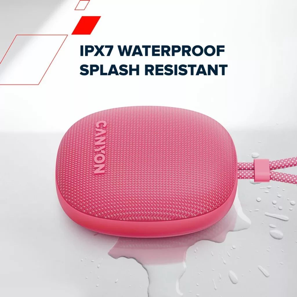 Canyon OnMove 12 Bluetooth Speaker Pink