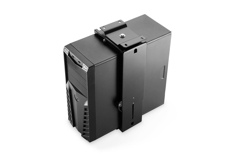 Digitus -90411 Univerzális asztali számítógép tartó Black