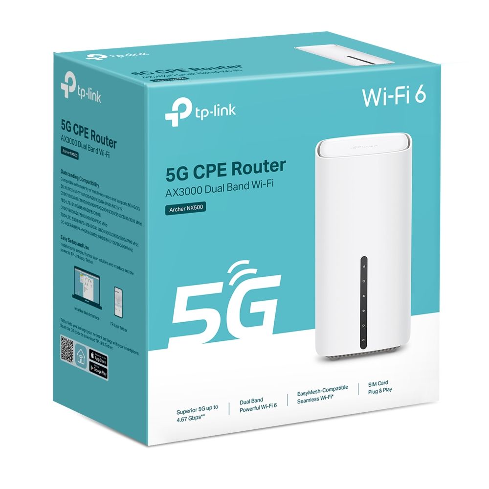 TP-Link Archer NX500 5G AX3000 Wireless Dual-Band Gigabit Router