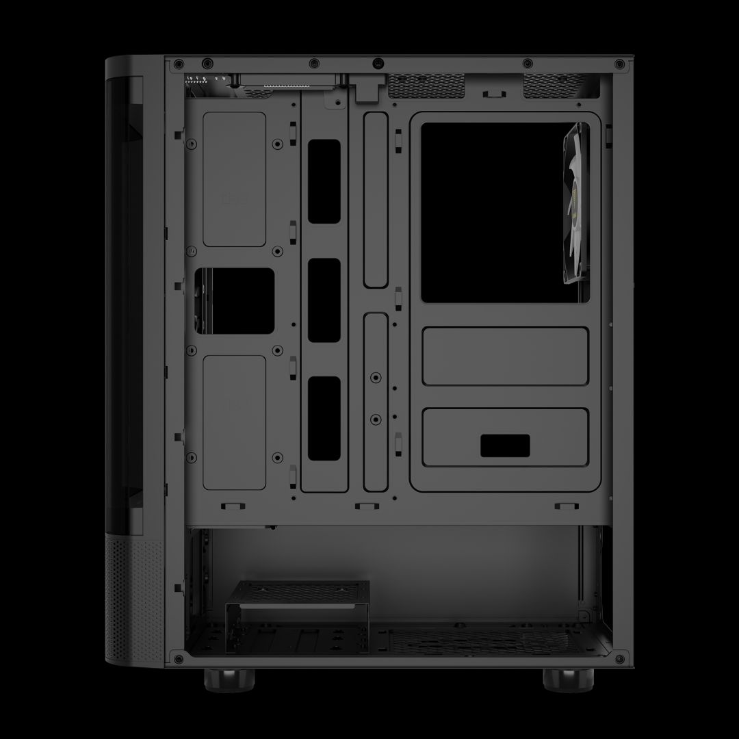 Gamdias Talos E3 CG Tempered Glass Black