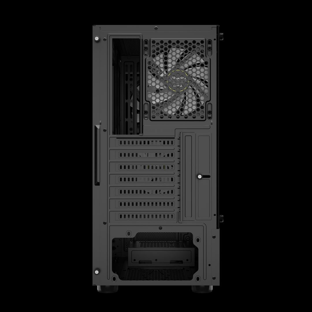 Gamdias Talos E3 CG Tempered Glass Black