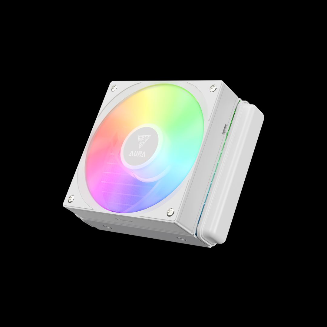 Gamdias Aura GL120 V2 WH Performance ARGB Liquid Cooler