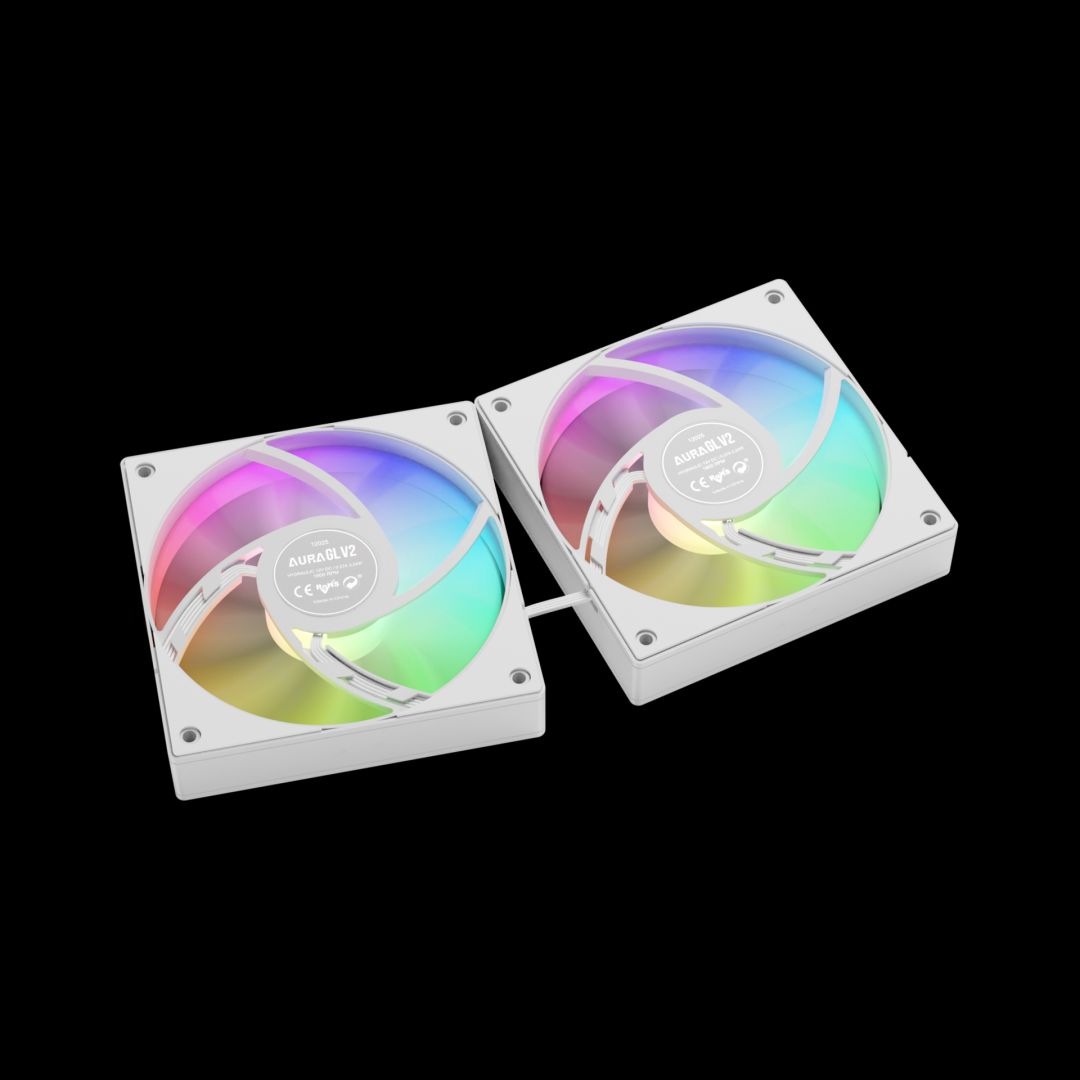 Gamdias Aura GL240 V2 WH Performance ARGB Liquid Cooler