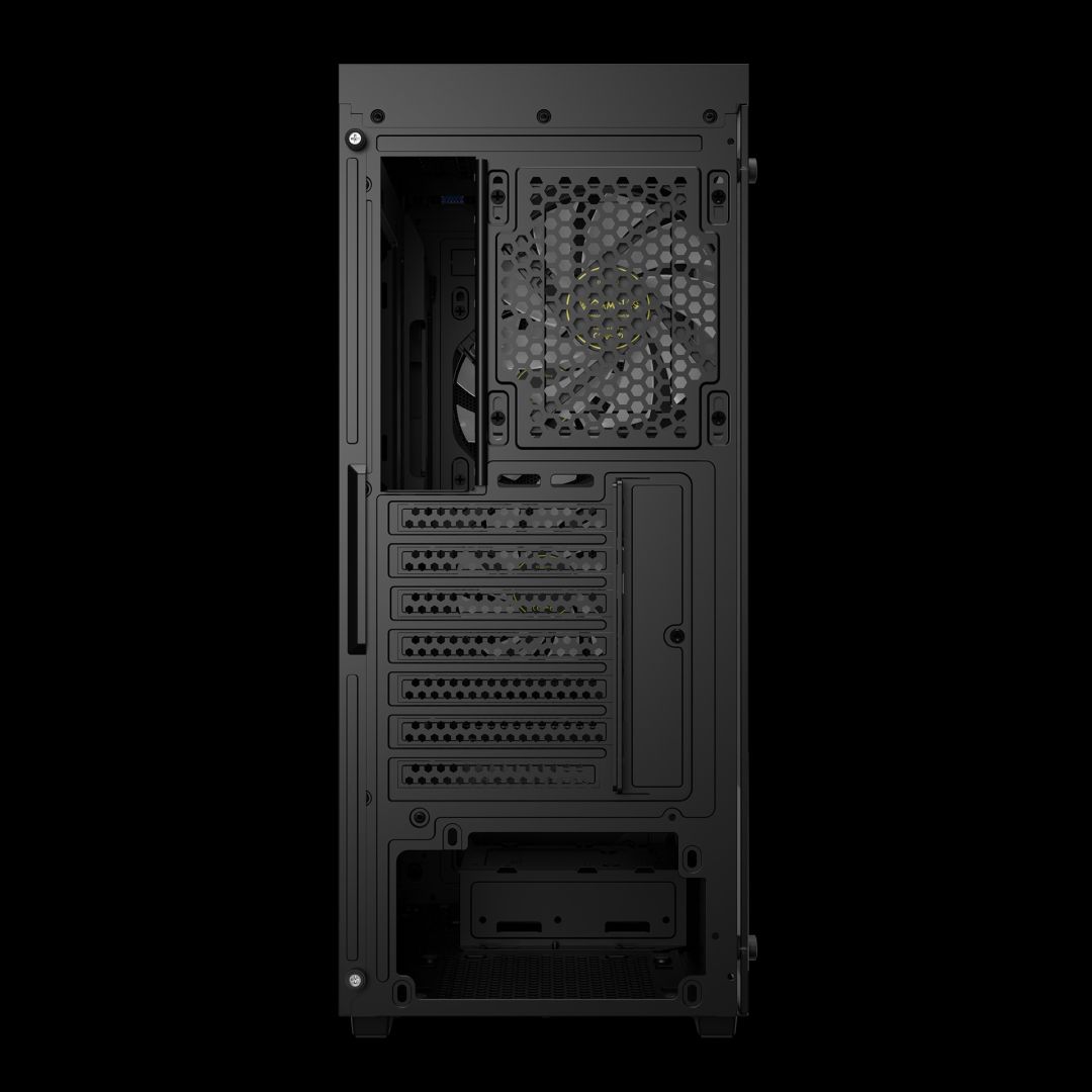 Gamdias Aura GC5 Elite ARGB Tempered Glass Black