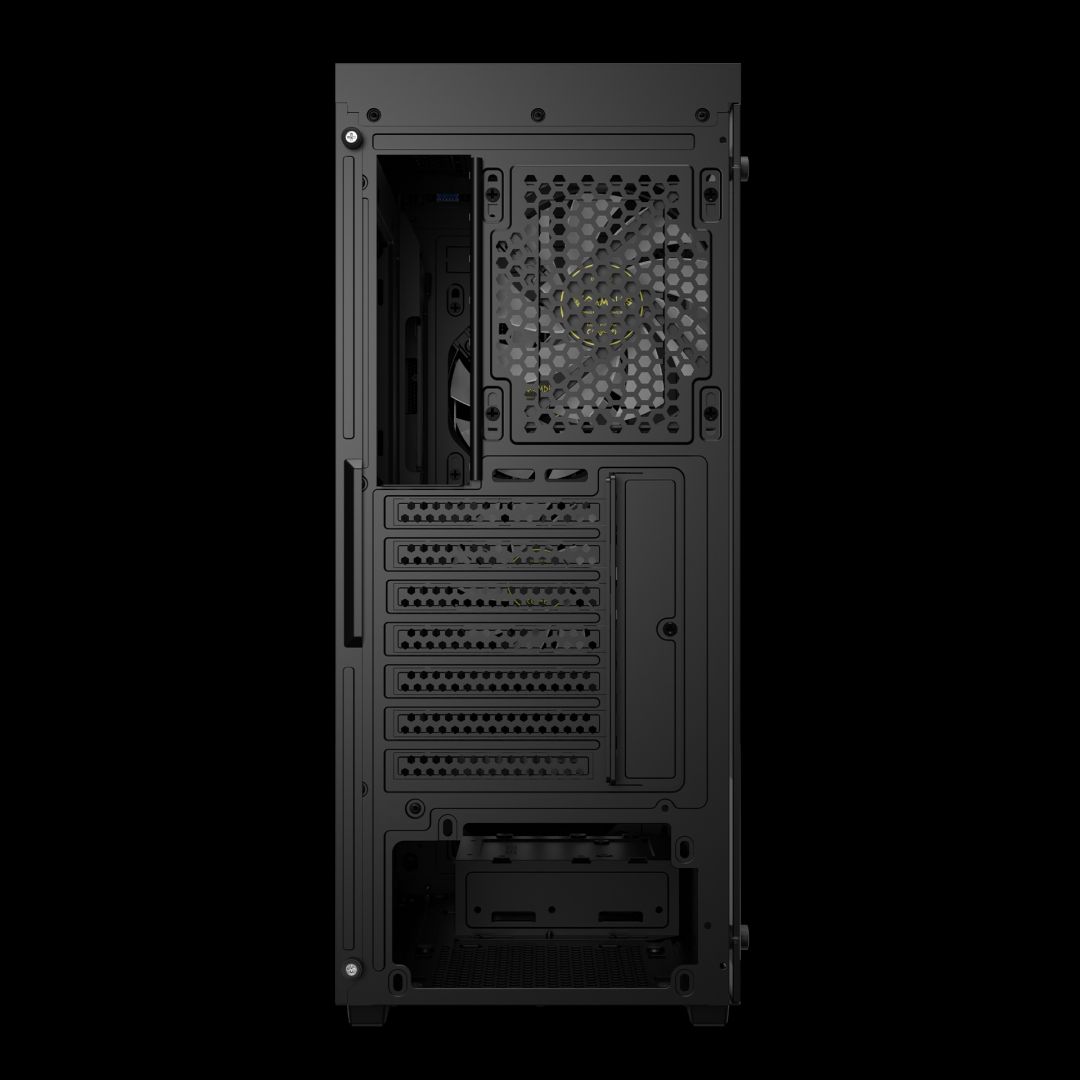 Gamdias Aura GC4 Elite ARGB Tempered Glass Black