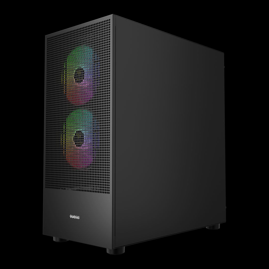Gamdias Talos M3 Mesh Tempered Glass Black
