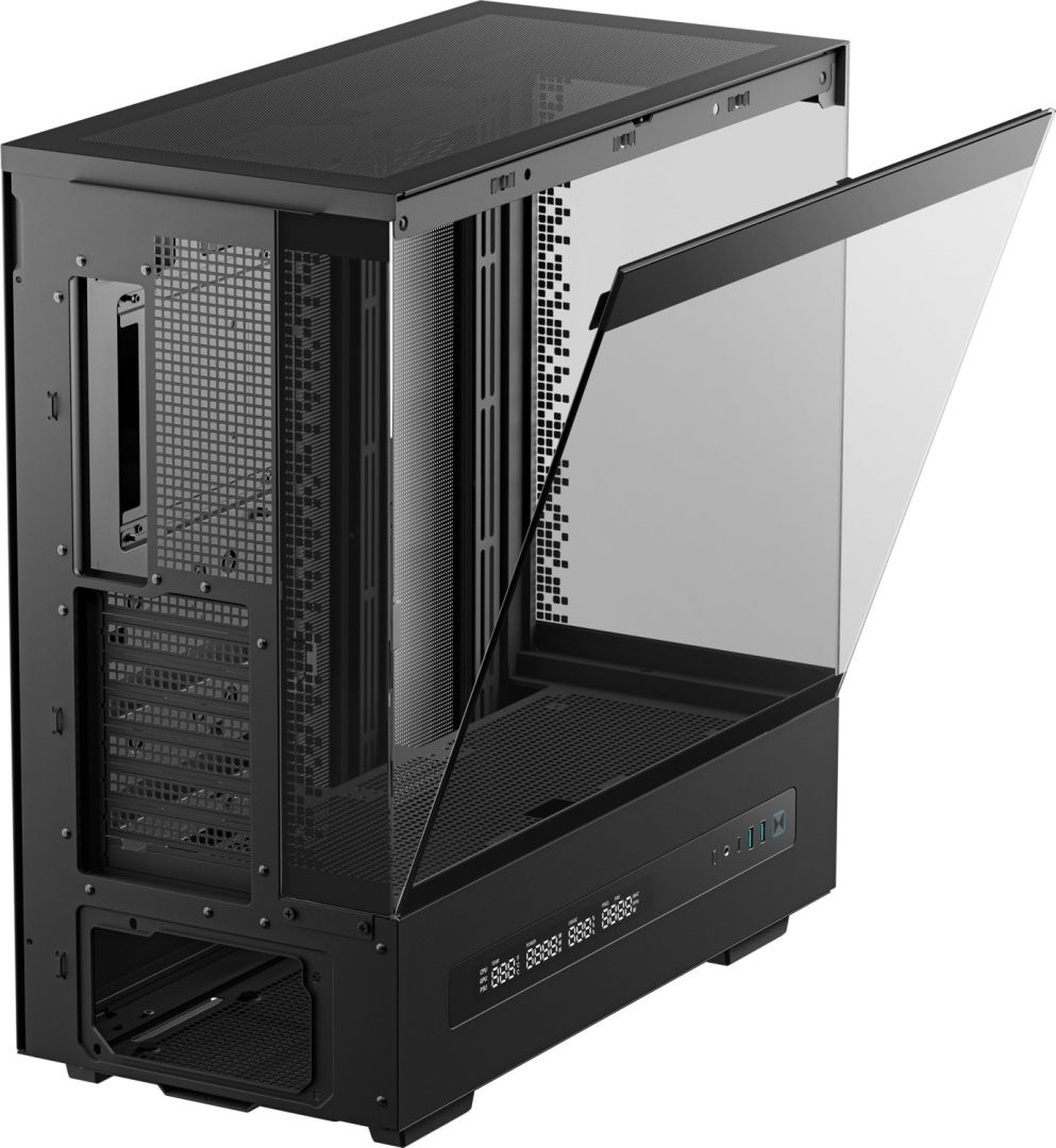 DeepCool CH690 Digital Tempered Glass Black