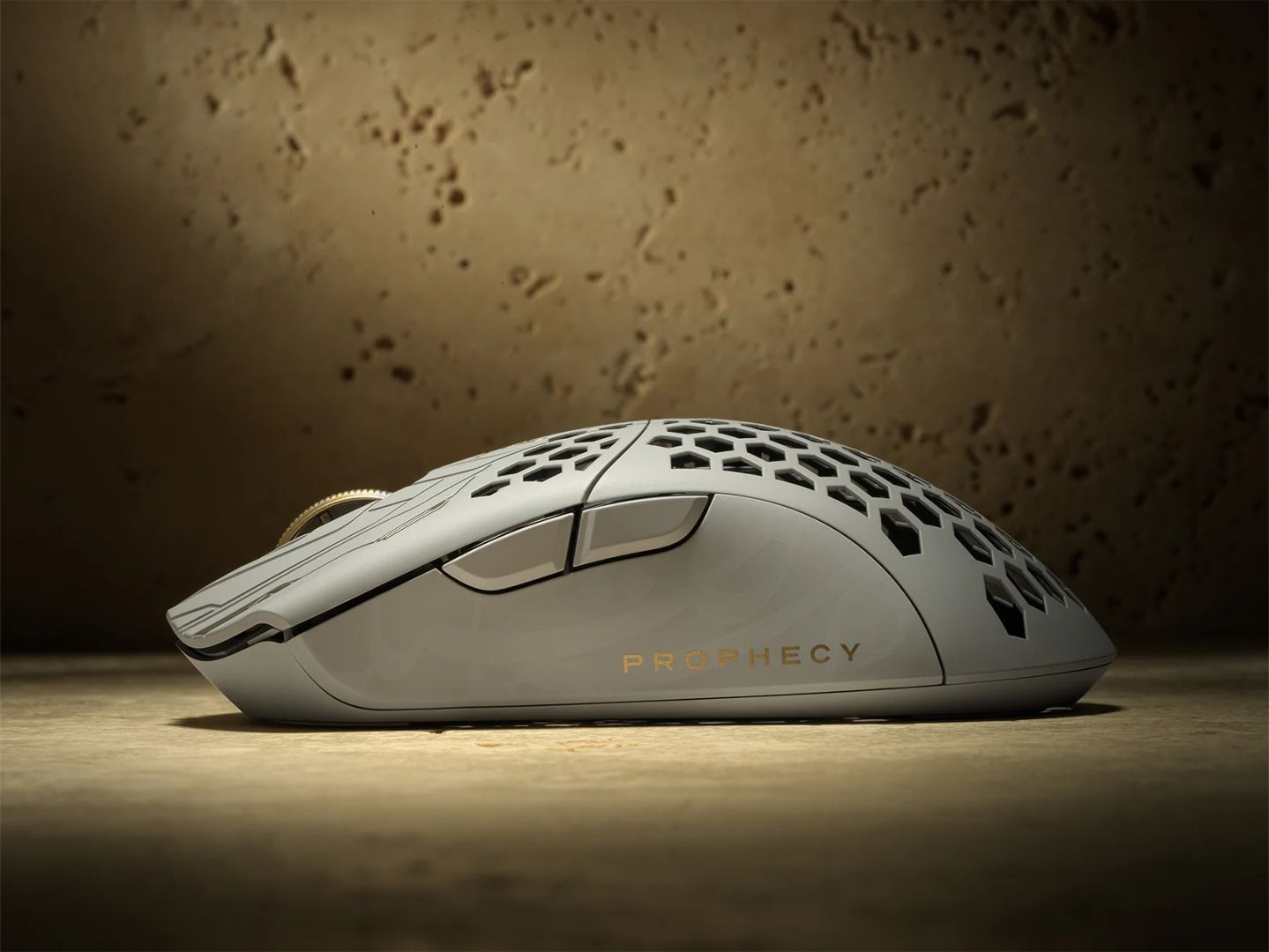 Finalmouse ULX Prophecy Clix Classic Wireless Gaming Mouse White