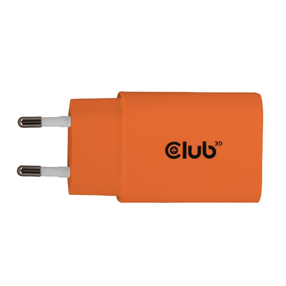 Club3D USB-C Charger 30W Orange (2-Pack)
