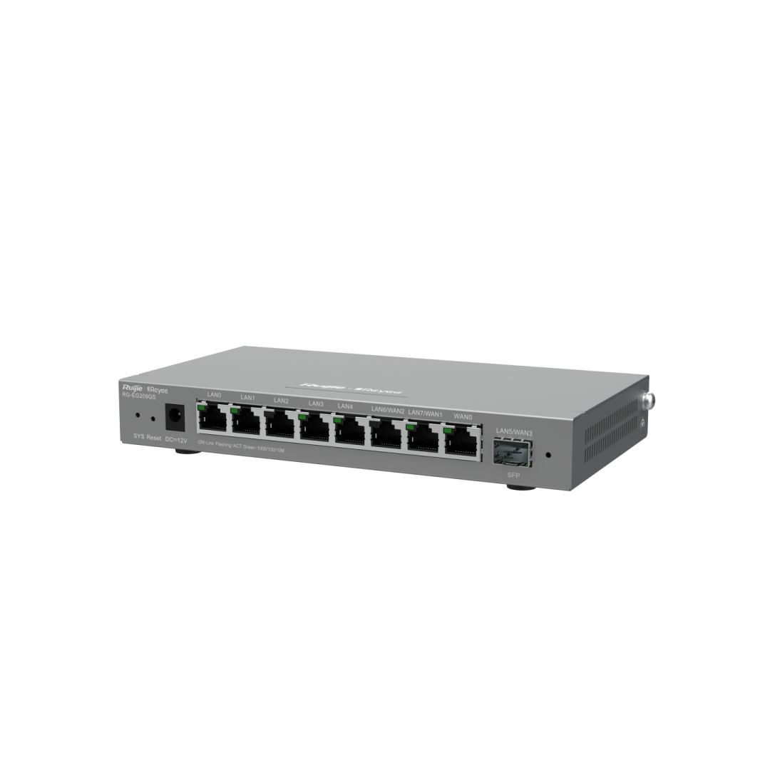 Reyee Ruijie RG-EG209GS 9-Port Gigabit Cloud Managed SFP Router