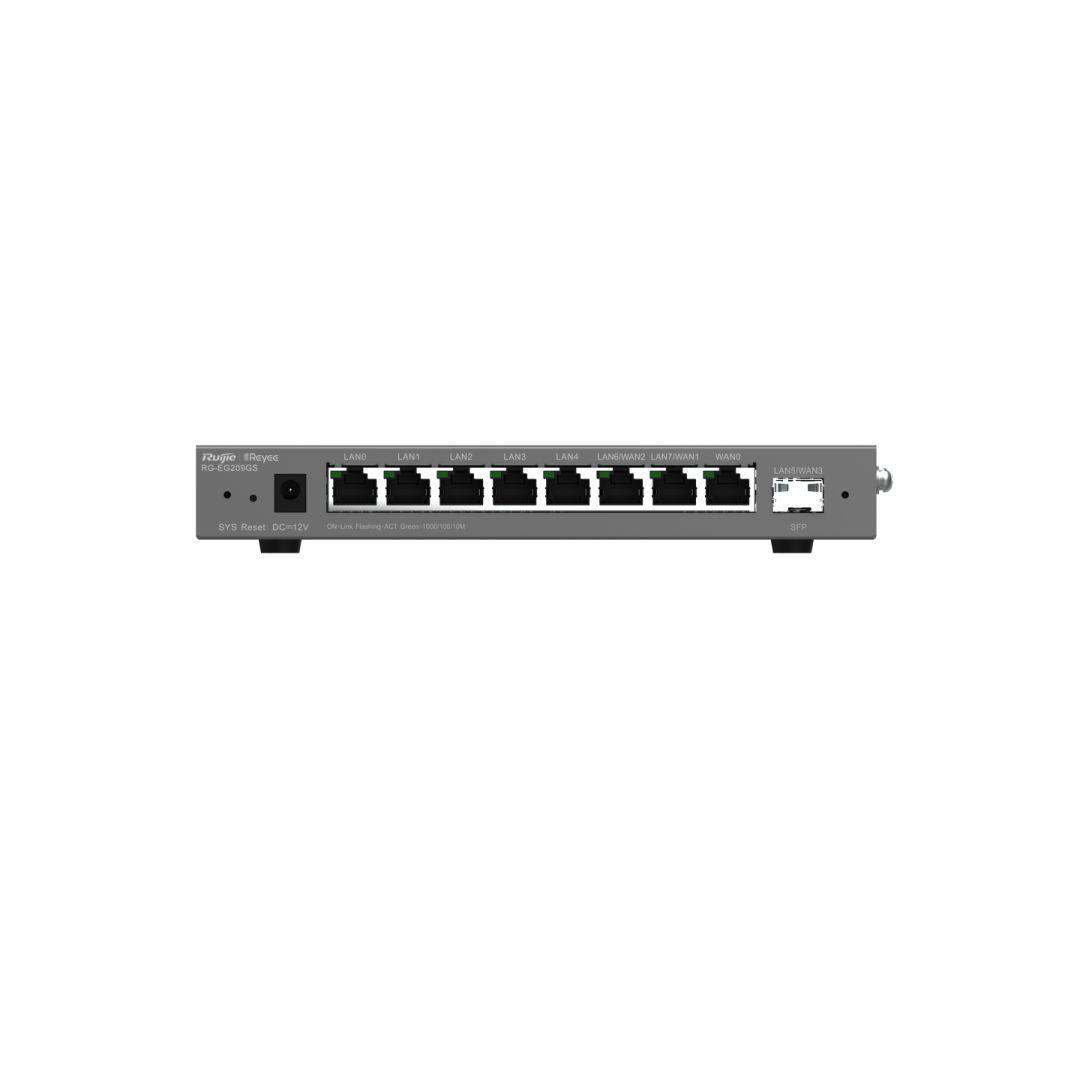Reyee Ruijie RG-EG209GS 9-Port Gigabit Cloud Managed SFP Router