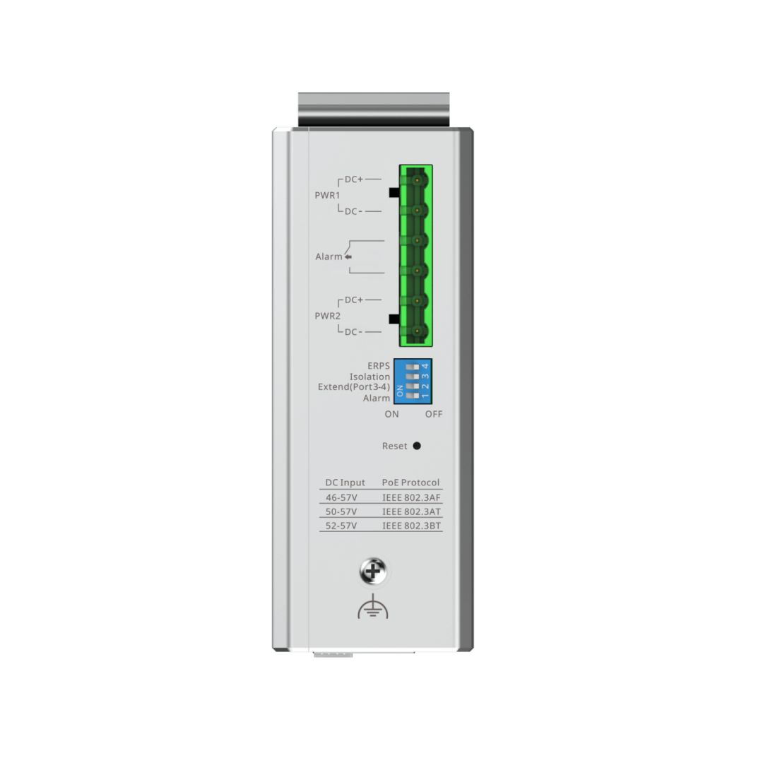 Reyee RG-NIS2100-4GT2SFP-HP 6-Port Cloud Managed Industrial Switch