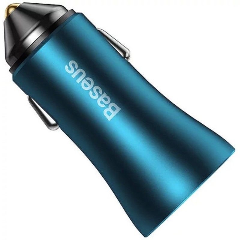 Baseus Golden Contactor Max Car Charger Blue
