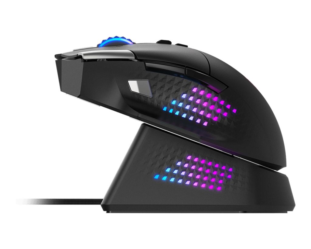 Msi Versa Pro Wireless + Mouse Dock Pro Gaming Mouse Black
