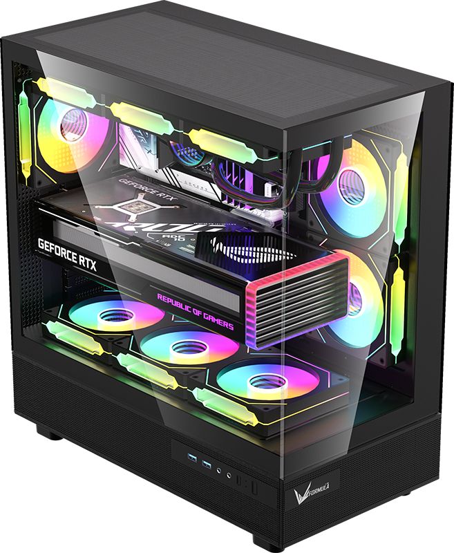 Formula Crystal Z8 Tempered Glass Black