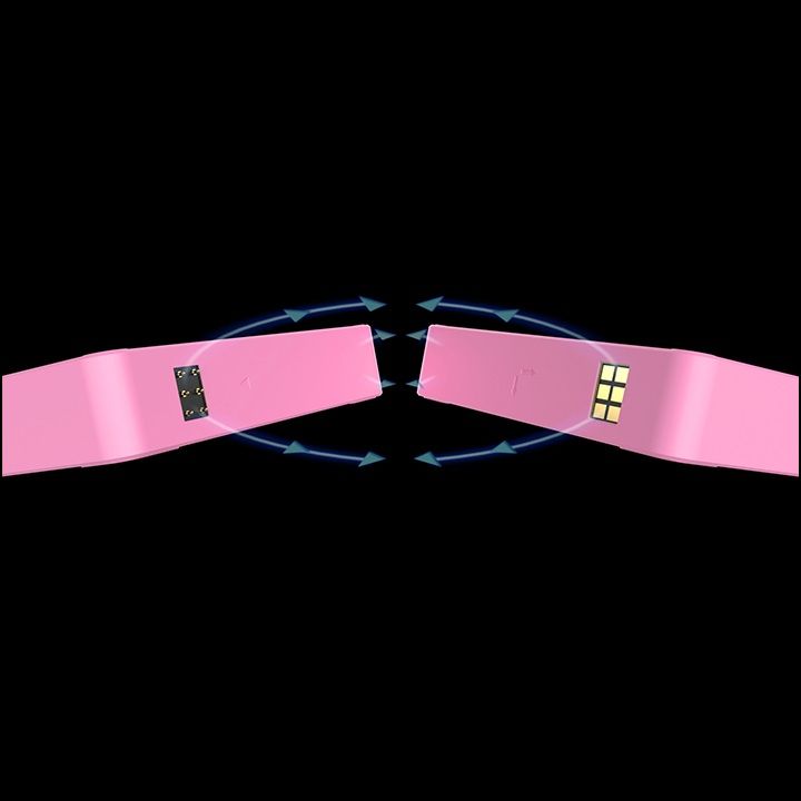Thermaltake CT120 EX ARGB Sync PC Cooling Fan Pink (3-Fan Pack)