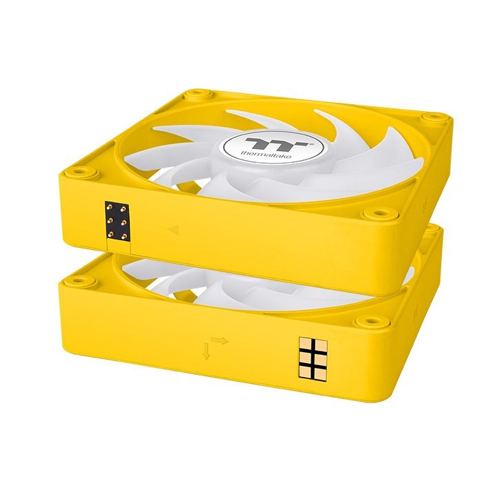 Thermaltake CT120 EX ARGB Sync PC Cooling Fan Bumblebee (3-Fan Pack)