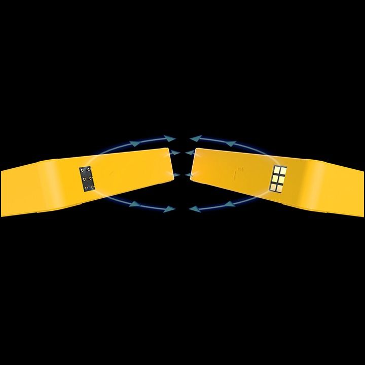 Thermaltake CT120 EX ARGB Sync PC Cooling Fan Bumblebee (3-Fan Pack)