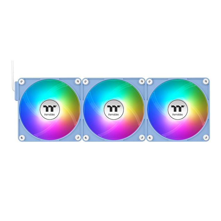 Thermaltake CT140 EX ARGB Sync PC Cooling Fan Hydrangea Blue (3-Fan Pack)