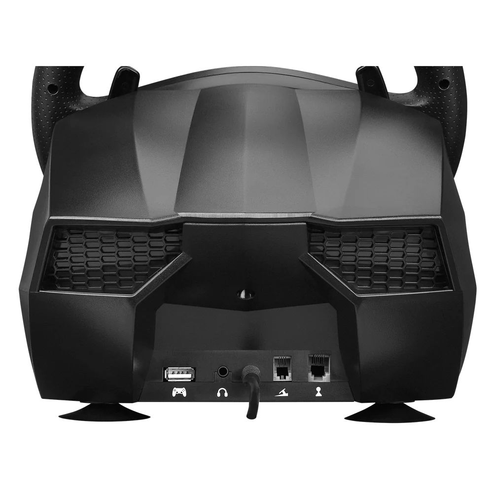 Rampage V902 PC-3 Pedal Gaming Wheel Black