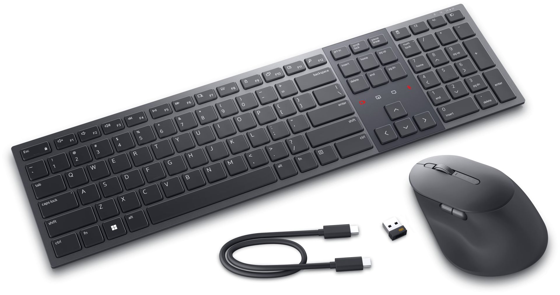 Dell KM900 Pro Premium Collaboration Keyboard Combo Black US