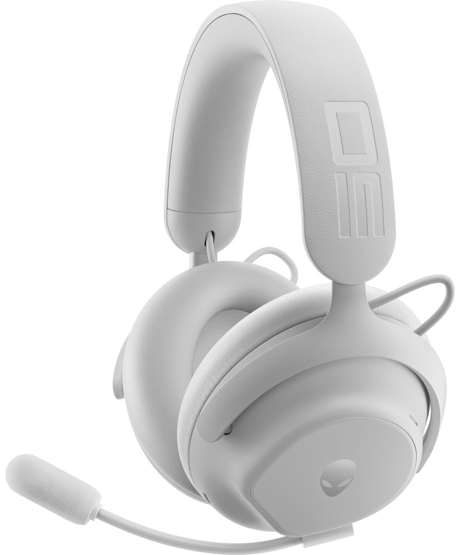 Dell Alienware Pro Wireless Gaming Headset Lunar Light