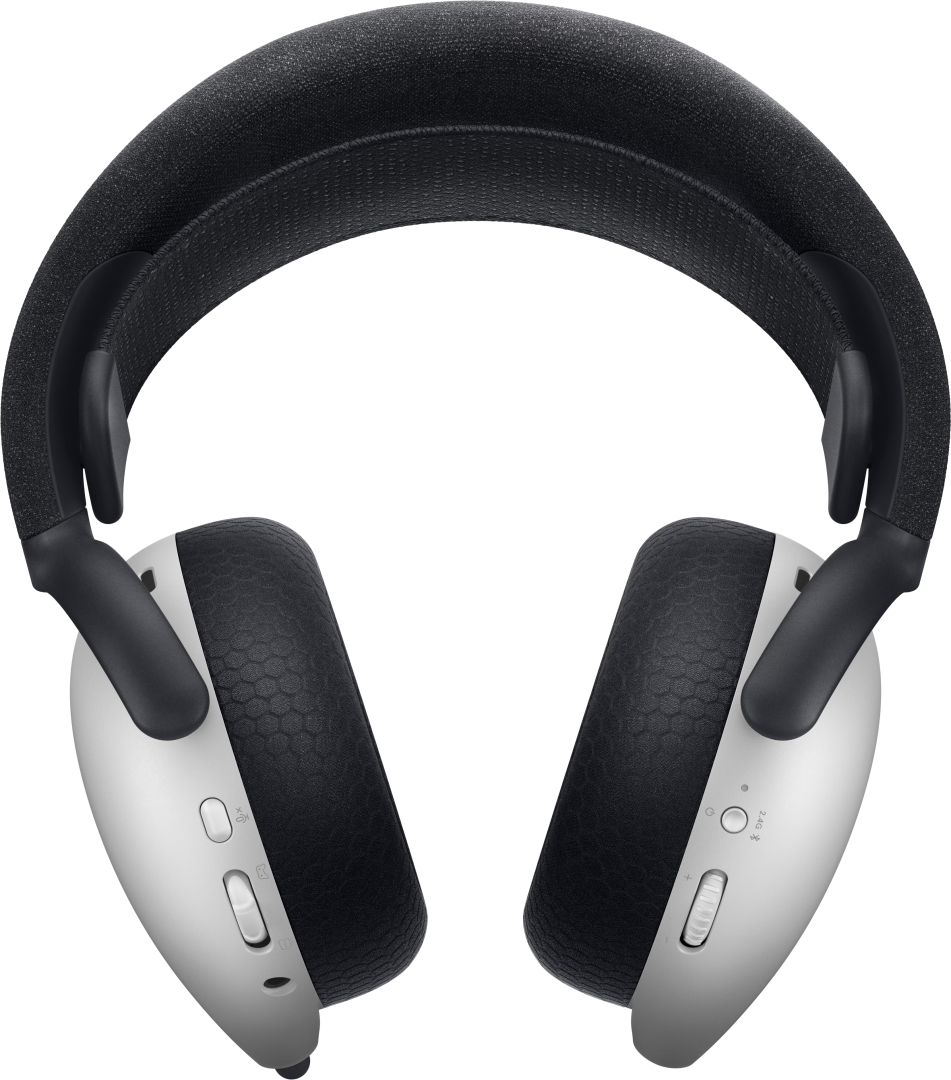 Dell AW725H Alienware Tri Mode Wireless Gaming Headset Lunar Light
