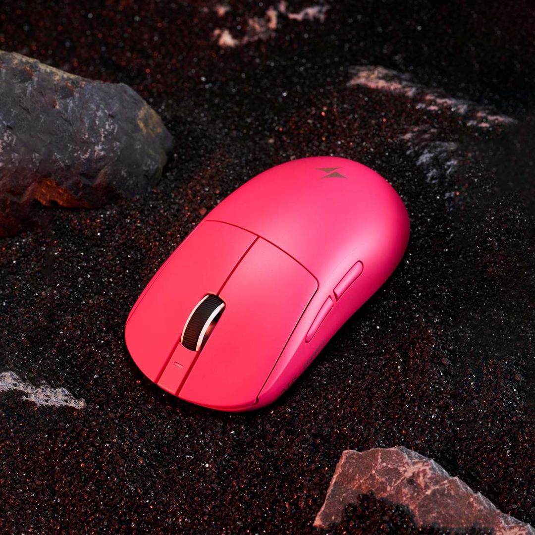 ATK Dragonfly A9 Pro Gaming Wireless Bluetooth Mouse Pink