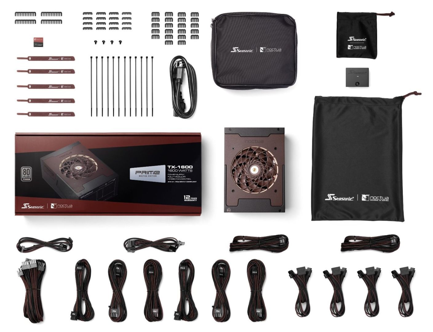 Noctua 1600W 80+ Titanium PRIME TX-1600 Noctua Edition
