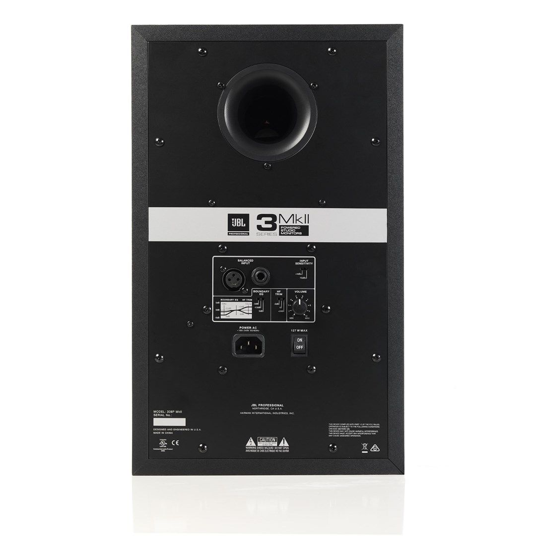 JBL 308P MKII 2-way Wired Black