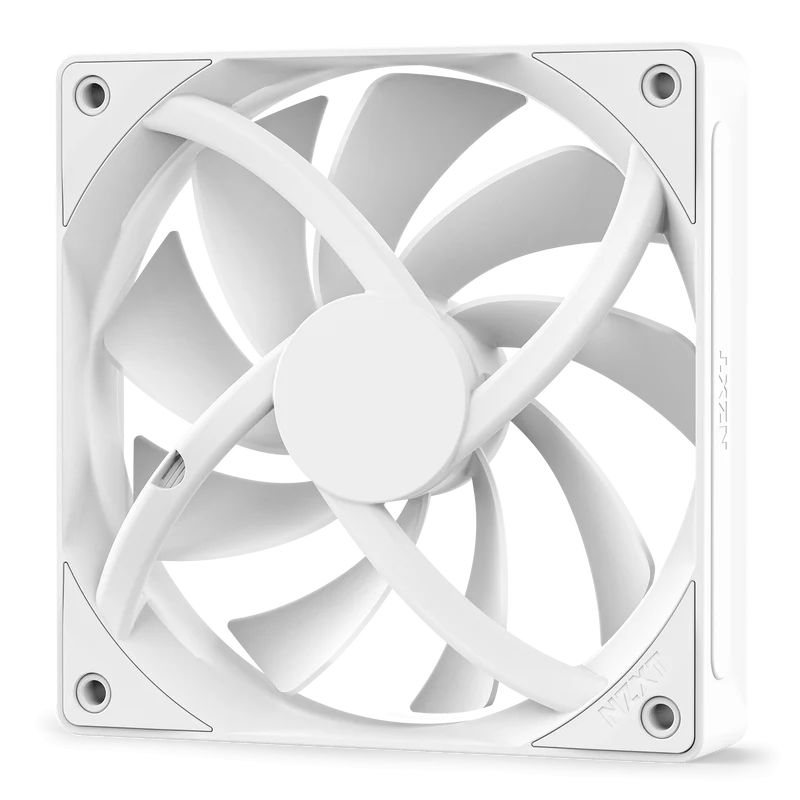 NZXT F120Q 120mm Quiet Airflow PWM Case Fan White