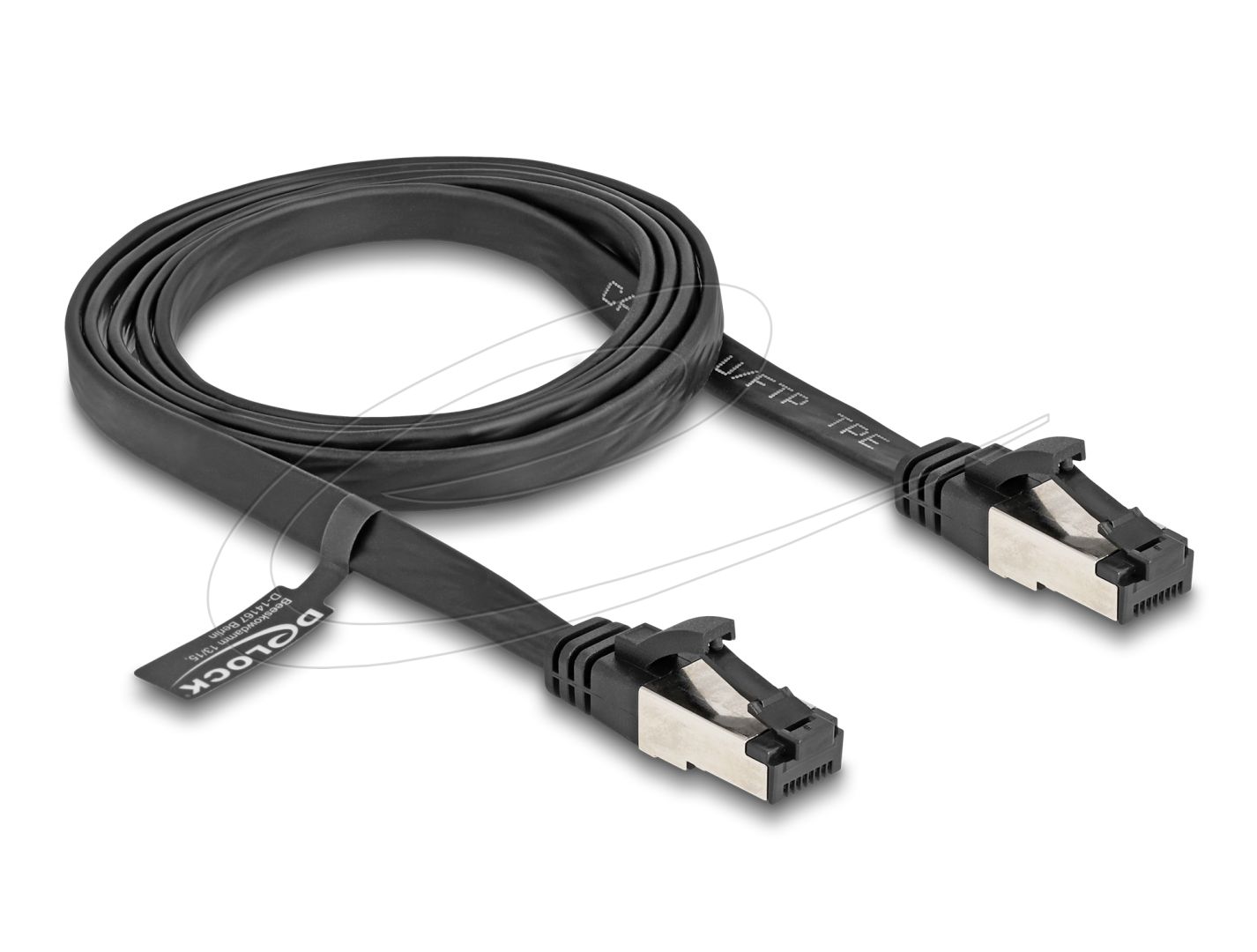 DeLock CAT8.1 Patch Cable 1m Black