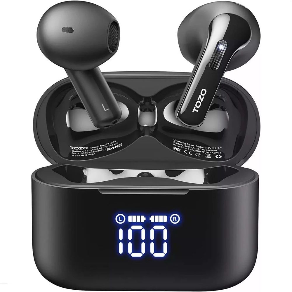 TOZO Tonal Fits T21 TWS Bluetooth Headset Black