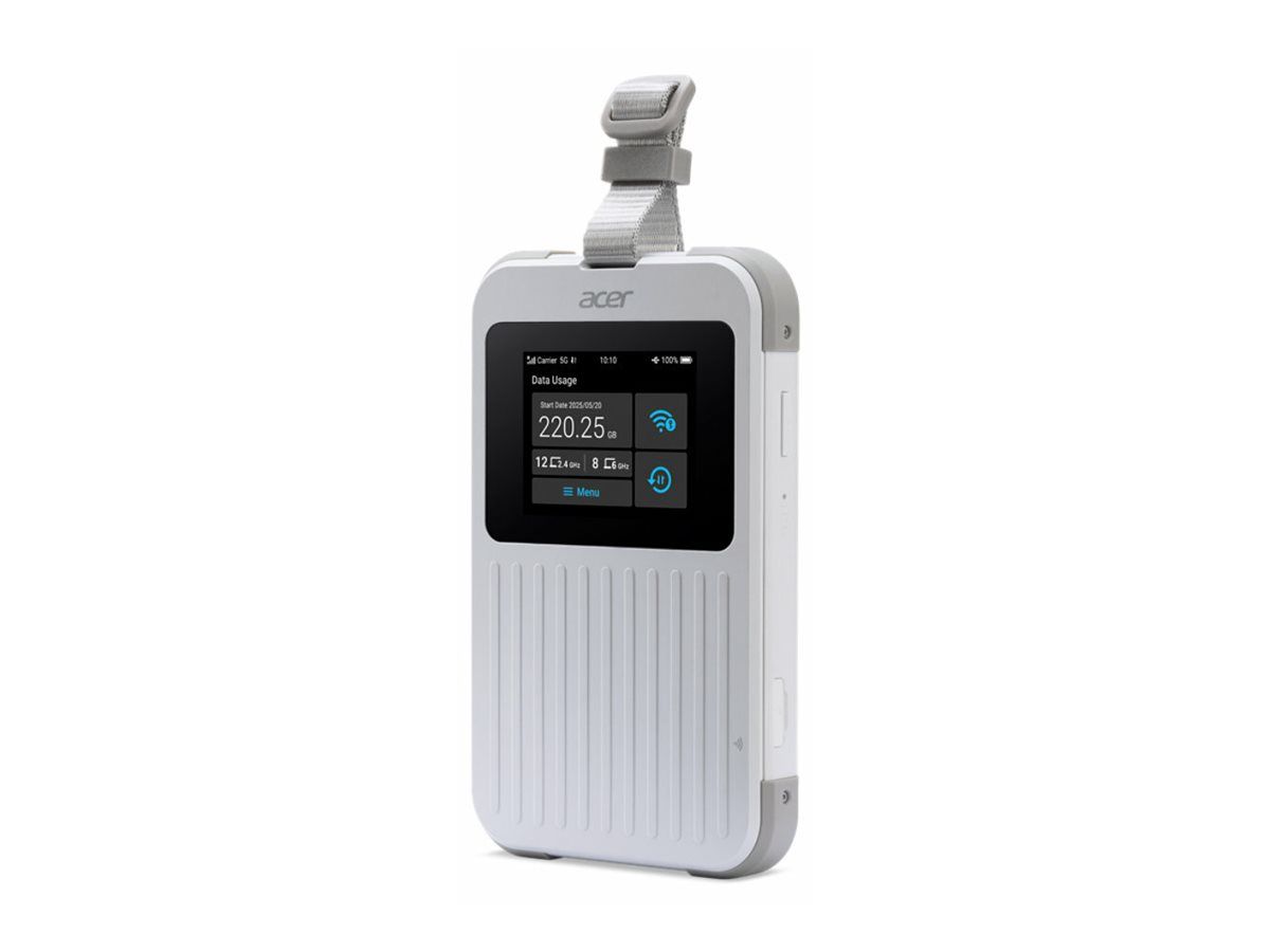 Acer Connect M6E 5G Mobile WiFi Router White
