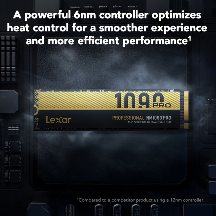 Lexar 4TB M.2 2280 NVMe NM1090 Pro