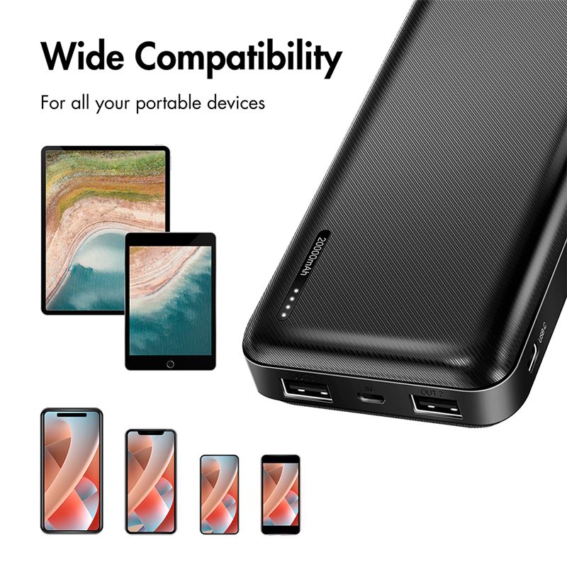 Logilink PowerBank 20000 mAh Black
