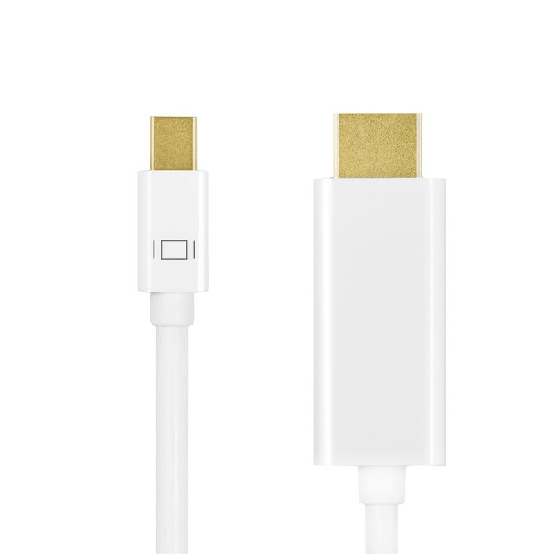 Logilink DisplayPort cable mDP/M to HDMI-A/M 4K/30 Hz 3m White