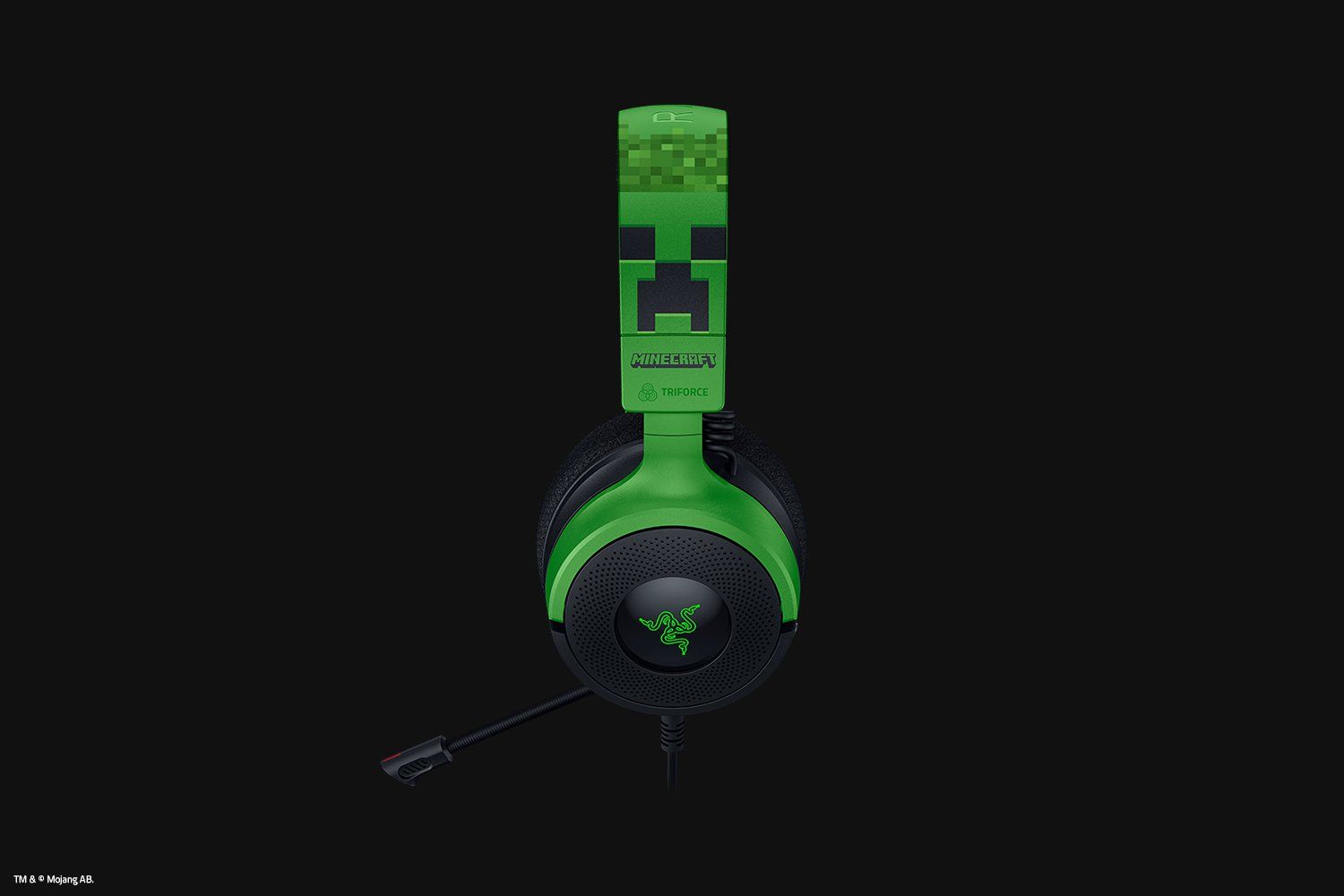 Razer Kraken V4 X Gaming Headset Minecraft Edition