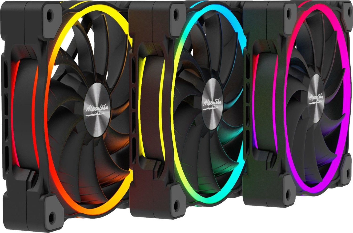 Alpenföhn Wing Boost 3 ARGB High Speed Black Triple