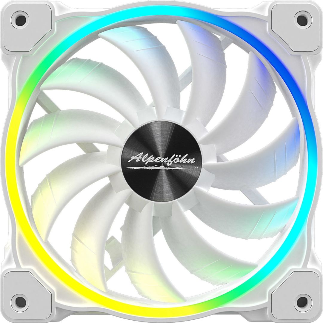 Alpenföhn Wing Boost 3 ARGB High Speed White Edition Triple