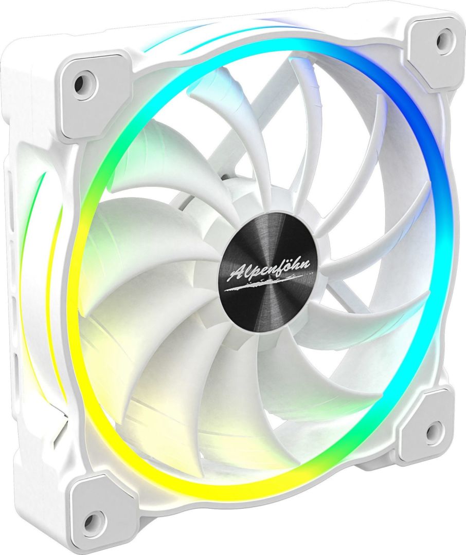 Alpenföhn Wing Boost 3 ARGB High Speed White Edition Triple