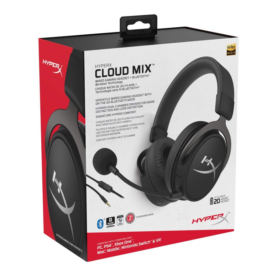 Kingston HyperX Cloud Mix Bluetooth Headset Black