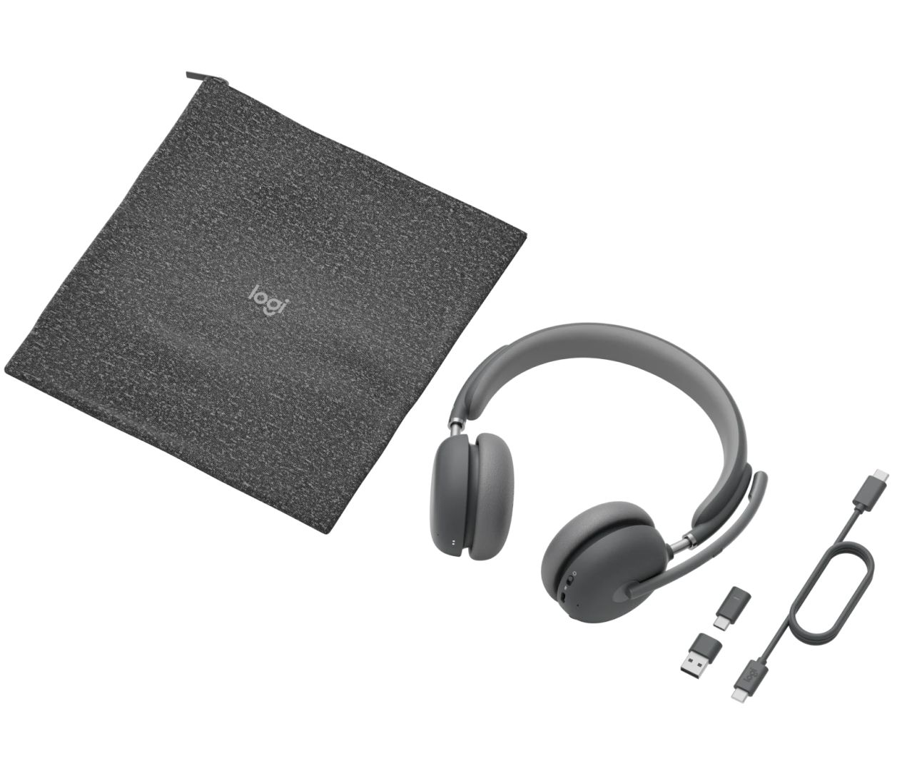 Logitech Zone Wireless 2 Teams native Bluetooth Headset Graphite