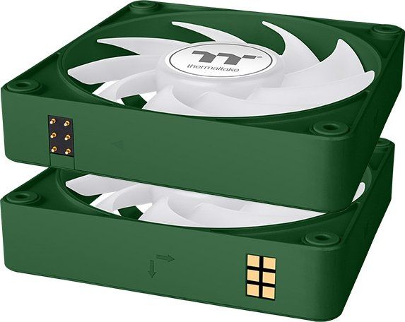 Thermaltake CT120 EX ARGB Sync PC Cooling Fan Racing Green (3-Fan Pack)