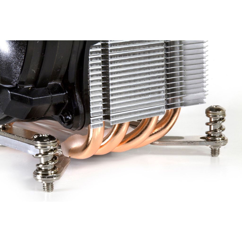 Inter-Tech Q-6 3HE High-quality CPU cooler to Intel Standard